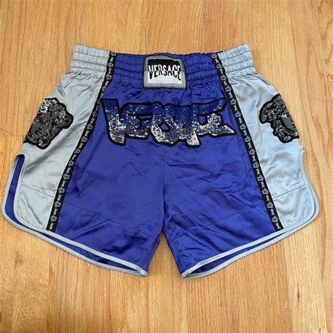 versace jean shorts|versace boxing shorts.